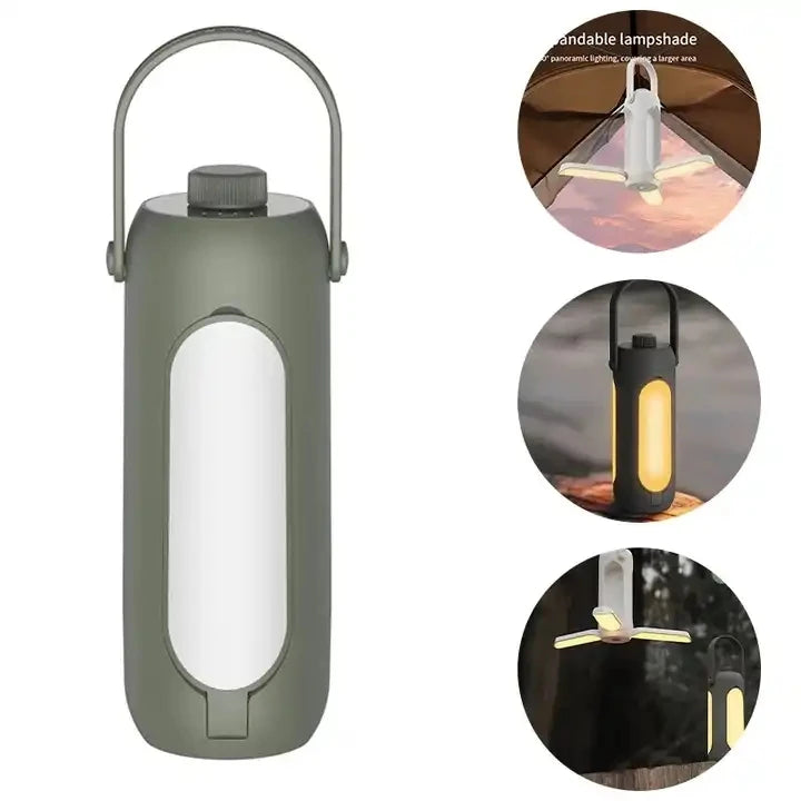 Helius New Wholesale Outdoor Usb Charging Camping Tent Hanging Portable Folding Ambiance Camping Work Lights