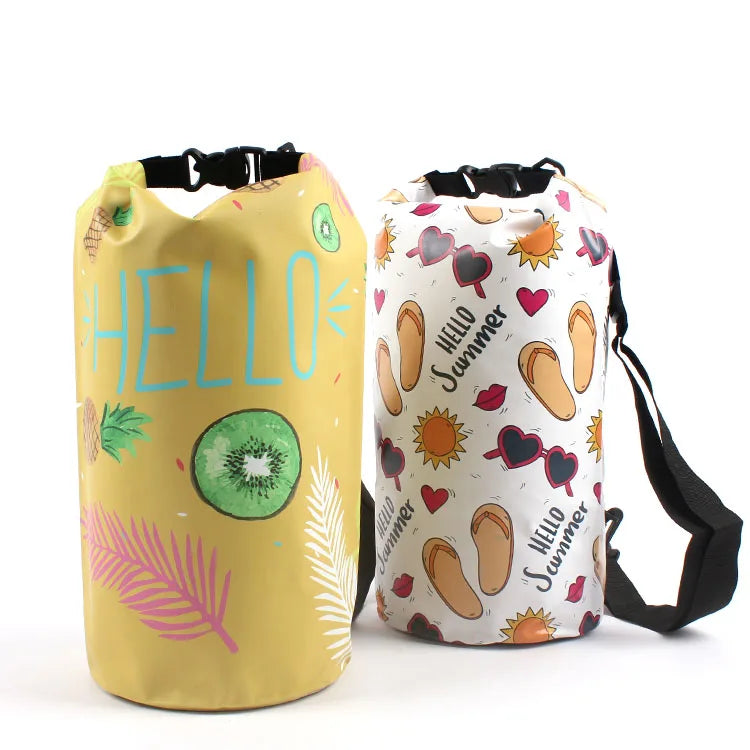 Alliance PVC Waterproof Dry Bags for Camping Hiking Beach Kayaking & Boat-5L-30L Sizes (Including 15L)-BSCI & ISO Certified
