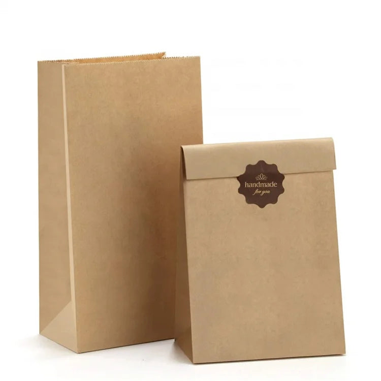 Gift Paper Bag Custom Made Printed Logo Jewelry Packaging Kraft Shopping Paper Bag