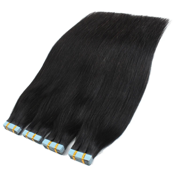 Tape Hair Extension Bundles Deal Raw Cuticle Aligned Human Tape in Hair Extensions