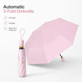 Wholesale Promotional Mini Foldable Umbrellas Windproof 3 Fold Uv Sun Custom Logo Prints Rain Folding Clear Umbrella