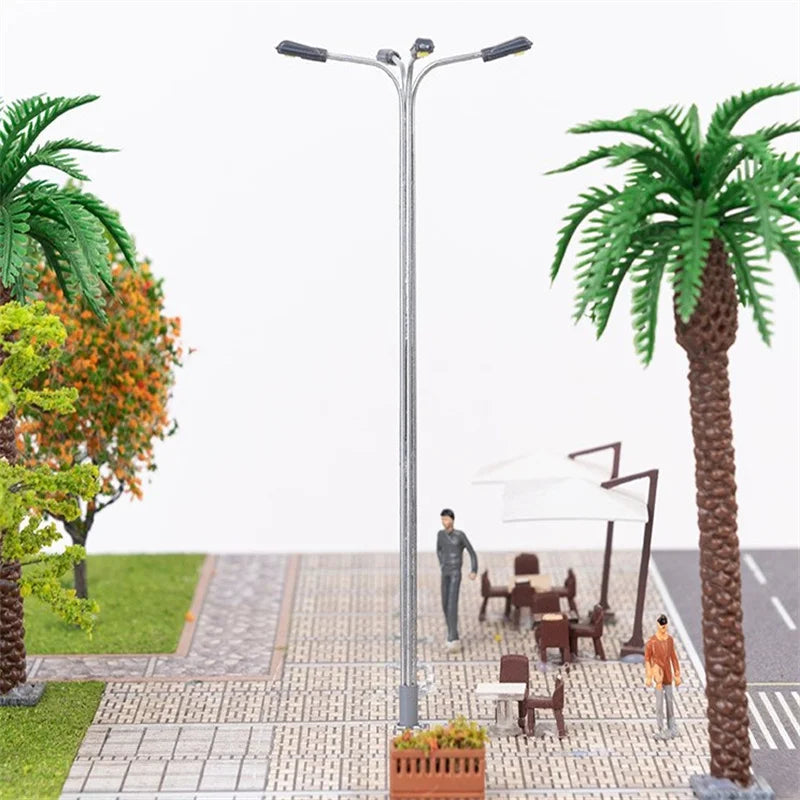 Model Train Railway Layout 1:87 1:100 HO Scale Warm White LEDs Lamp Lights Street Lights