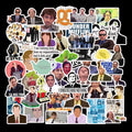 50Pcs US TV the Office Graffiti Stickers Suitcase Skateboard Guitar Decorative Stickers DIY Waterproof Gift Sticker for Kids