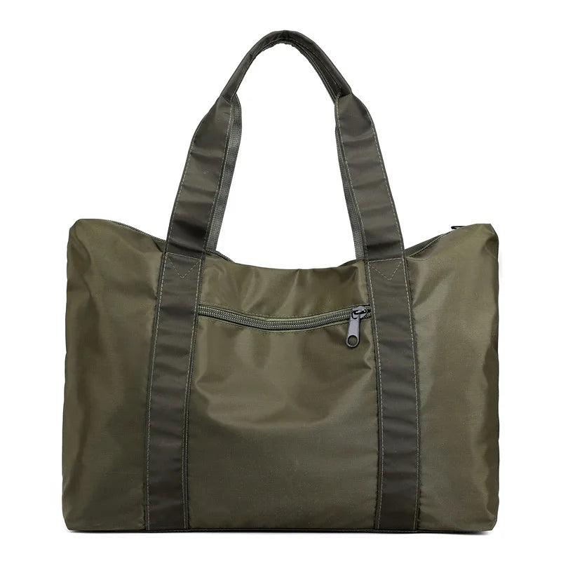 Hot Sell Large Capacity Travel Foldable Duffel Bag Outdoor Nylon Travel Weekend Bag