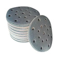150mm 6-Inch Aluminum Oxide Wet & Dry Sandpaper 17 Holes 80-400 Grits Hook and Loop Customizable OEM for Car Wood Auto Paint