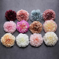 Hot Sale 11cm Carnations Flower Gift Box Decoration Silk Flower  False Flower Head Other Decoration Flower&plant