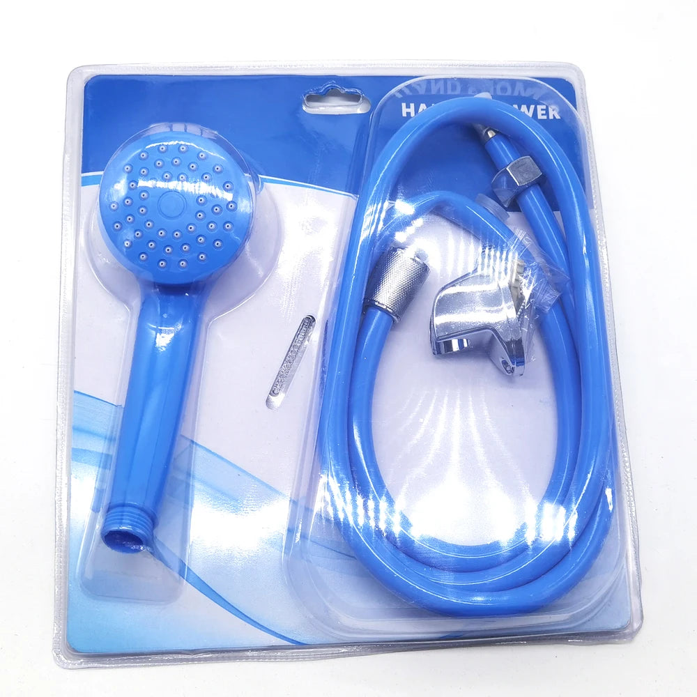 Guangzhou Supplier High Pressure Water Saving Single Flow Hand Shower Bathroom Wall Plastic for Shower Room