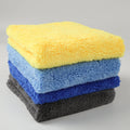 Good Quality Lint Free 500gsm Microfiber Towel Laser Cutting Car Detailing Edgeless Coral Fleece Towel Wholesale