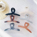 13cm Korean Ins Style Sweet Plastic Women Large Hair Clips Girls Simple Fashion Hair Claw Clip for Women Hair Accessories