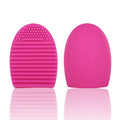 New Arrival Egg Artifact Colorful Silicone Single Makeup Brush Factory Direct Cleaner Brush