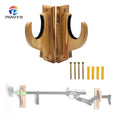 Multifunctional Wooden Wall Hangers for Hunting Slingshots and Recurve Bows Shooting Products