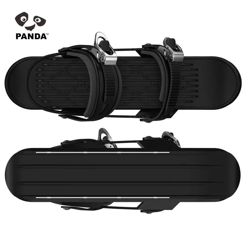 Outdoor Adjustable Ski Mini Snow Board Ski Snowboard Portable Skates Shoes for Skiing