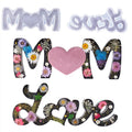 Love Mom Letter Silicone Mold Alphabet Sign Resin Mold for Mother's Day Gifts