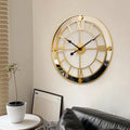 60CM Large Dropshipping Modern Luxury Wall Hanging Home House Decor Metal Needle Clock Home Customizable Watch DDP RoHS WEEE