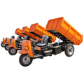 3 Wheel Motorcycle With Cabin and Garbage Bucket Diesel Engine Tricycle on Sale