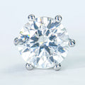 China Custom Jewelry Wholesale 1.0ct 6.5mm 925 Silver Pass Diamond Tester  Studs Vvs Mossanite Moissanites Earrings with Gra Cer