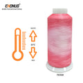 Temperature Sensitive Thermochromic Color Changing Polyester Embroidery Thread