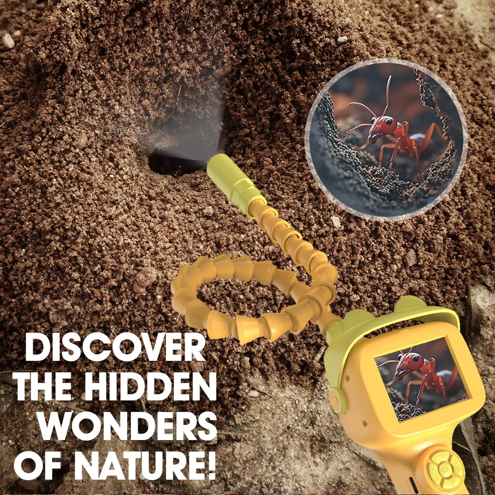 Hot Selling Unique IP67 Waterproof Kids' Camera Toy HD Photo Video Recording for Outdoor Nature Activities Made Durable Plastic