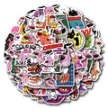 55PCS Funny Animation Curage the Cowardly Dog Sticker