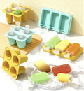 Wholesale Eco-Friendly Food-grade BPA Free Silicone Popsicle & Ice Cream Mold Maker with Easy Release for Kids DIY