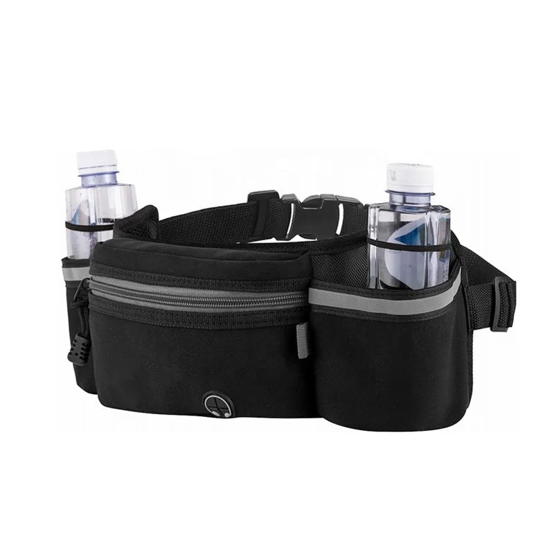 Wholesale Anti-Theft Sport Fanny Pack Unisex Waist Bag Polyester Zipper Closure Customizable Size Color Outdoor Hiking Running