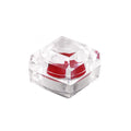 Hot Sale Square Transparent Packaging Clear Plastic Jewelry case Ring in Stock Acrylic Earrings Box