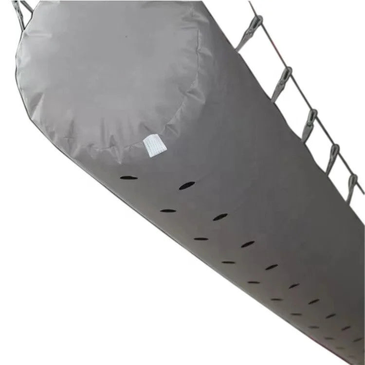 China Supplier Offers JVTIADUCT 10m 0.4mm Thick Flame Retardant Flexible Air Duct for HVAC Systems and Supermarket Ventilation