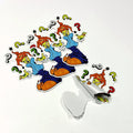 Wholesale Die Cut Vinyl Stickers Printing Packaging Label Adhesive Waterproof  Decoration Stickers