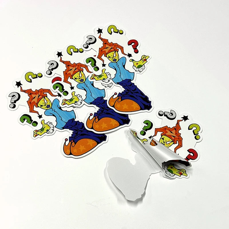 Wholesale Die Cut Vinyl Stickers Printing Packaging Label Adhesive Waterproof  Decoration Stickers