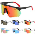 Wholesale Oversize Polarized Cycling Sunglasses with Anti UV Lens Trendy Outdoor Comfortable Bicycle  Sunglasses for Men