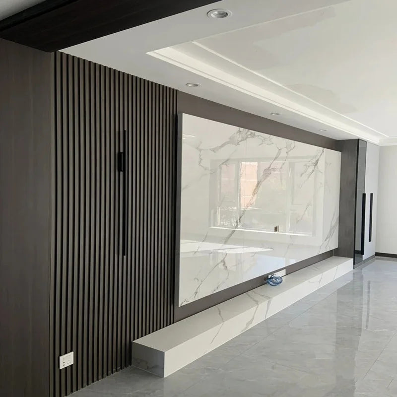 Decorative Panels for Walls Waterproof Slat Wood Panel Wpc Interior Wall Paneling