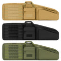36/42/48/52INCH Tactical Double Long Gun Bag Soft Case Firearm Transportation Case W/Backpack Strap for Range Shooting Hunting