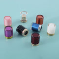 Acrylic Crystal Round Cap Wholesale Perfume Round Bottle Cap Plastic Bottle Lid for Fragrance Cosmetics