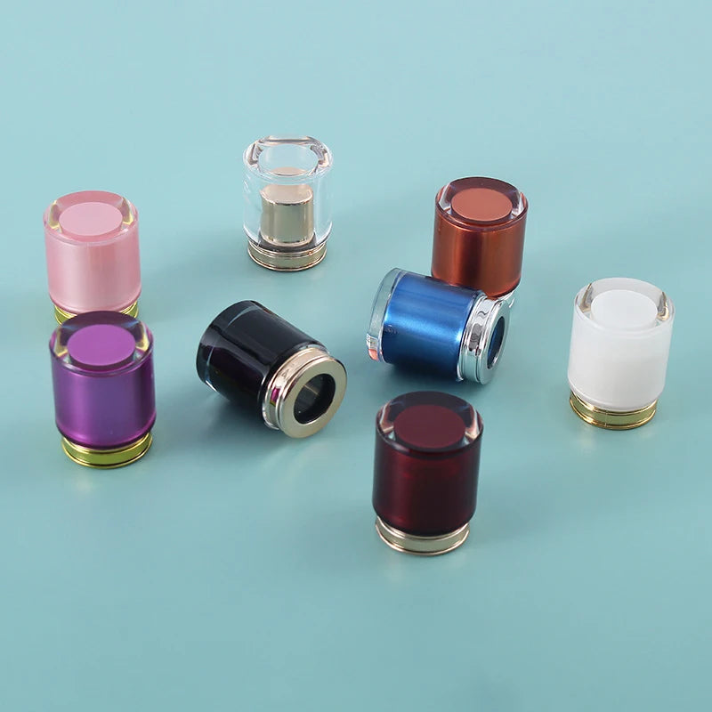 Acrylic Crystal Round Cap Wholesale Perfume Round Bottle Cap Plastic Bottle Lid for Fragrance Cosmetics