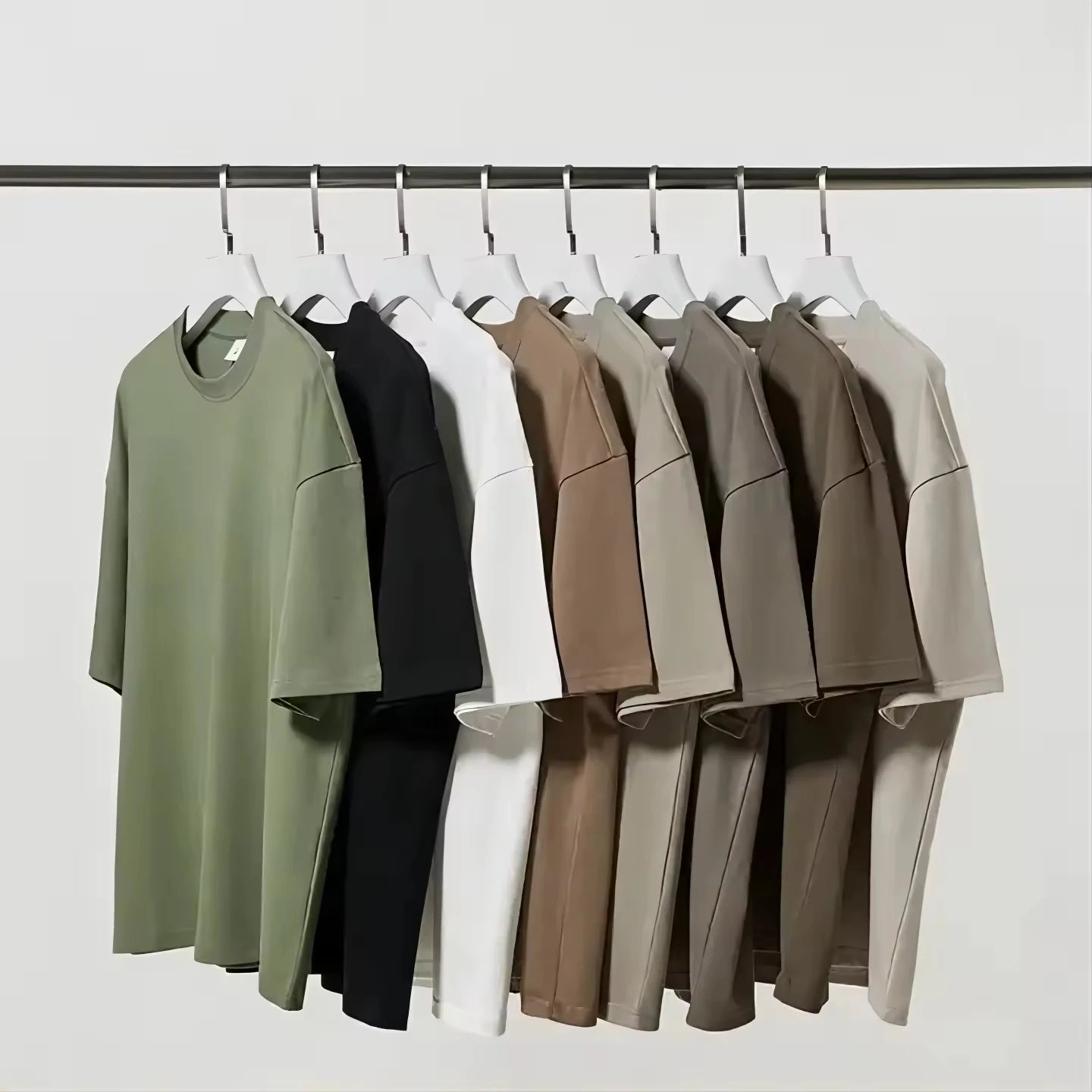 Customizable Heavyweight 100% Cotton Men's T-Shirt Plus Oversized Logo Printed High Quality Thick Jersey Blank T-Shirt