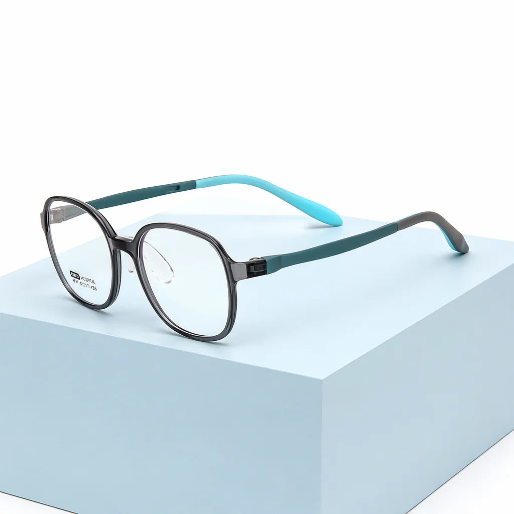 Wholesale Good Quality Bendable PPSU Milk Bottle Material Grade Glasses Optical Frames for Boys Girls
