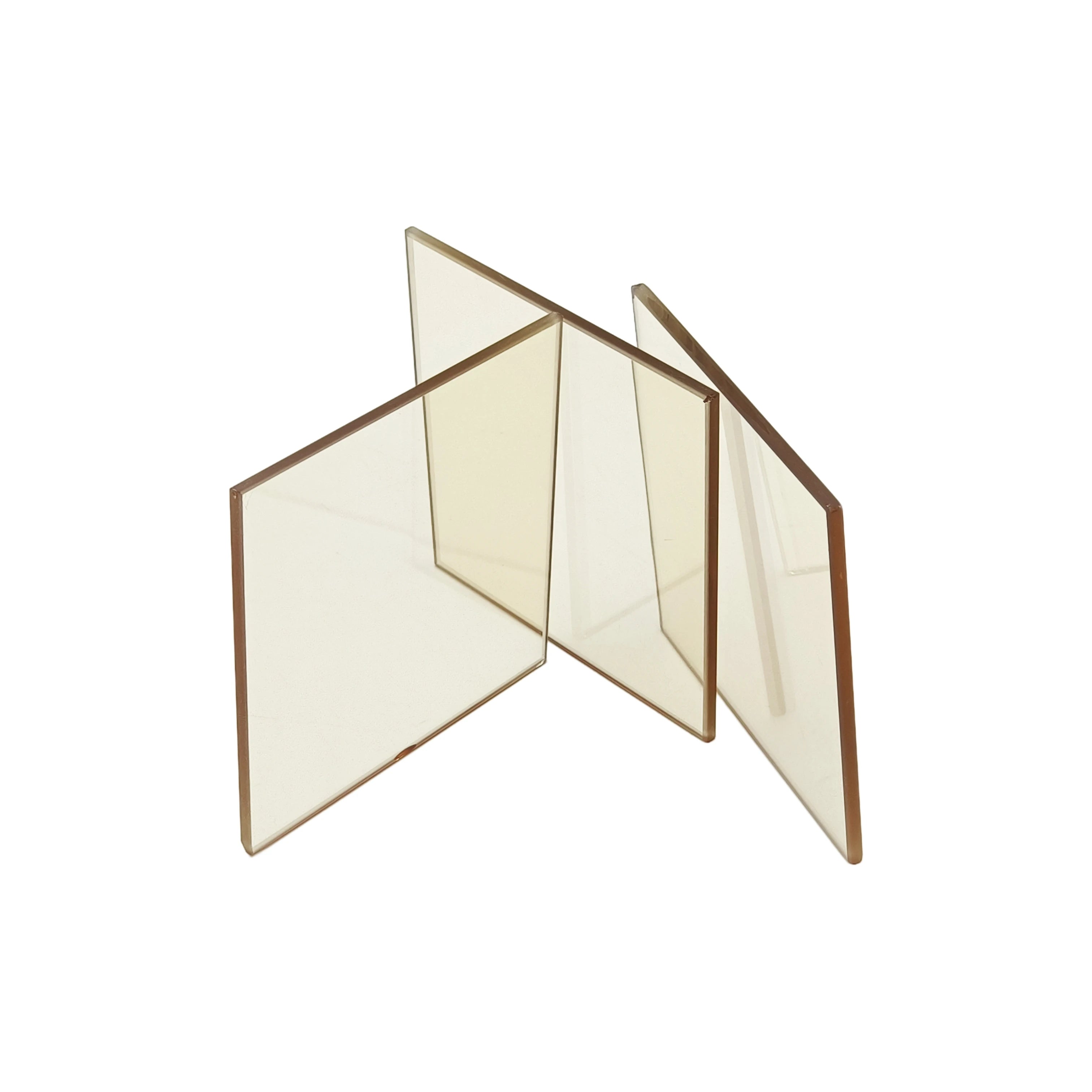 4mm 6mm Fire Proof Transparent Ceramic Glass Sheet Fireplace Door Glass High Temperature Resistant