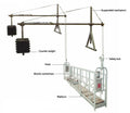 Hot Sale Hanging Scaffolding ZLP630 Manual Hoist Suspended Platform