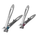 Large Ingrown Toe Fingernail Cutter Tin Case Professional Manicure Tool Set Sharp Curved Blade Big Jaw Nail Clippers