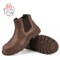 Anti-oil Waterproof Safety Boot Men's Safety Shoe Anti-smashing Anti-puncture EN Steel Toe Industrial Shoes for Work