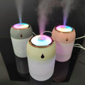 Portable 330ml USB Mini Air Humidifier with LED Night Light Mute Colorful Cup for Cars and Outdoor Household Use YS English