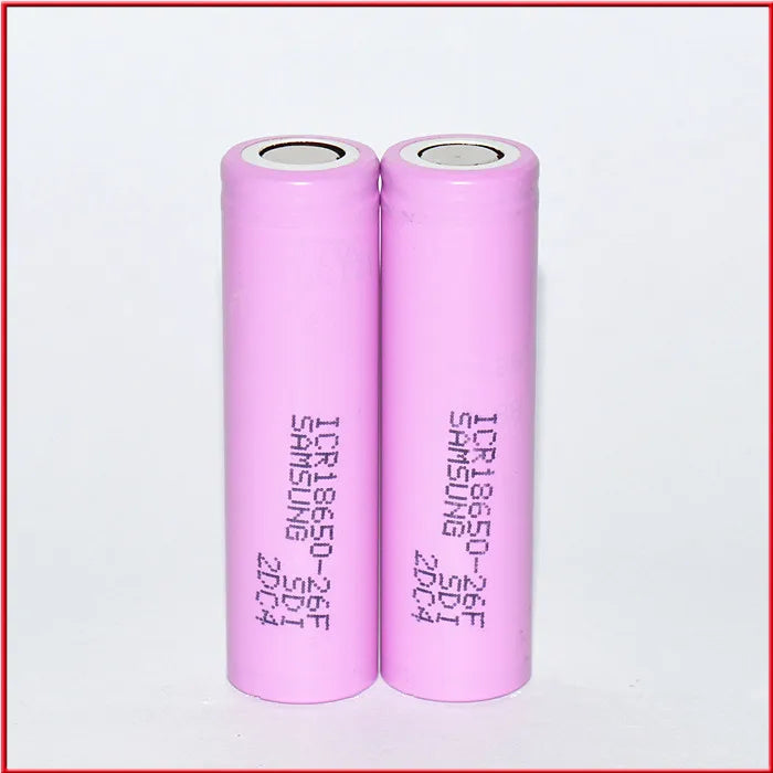 High-Capacity 18650 3.7V 5C Power 2600mAh Lithium Ion Battery 10A Cell for Sweeping Robot & DronePowered Applications
