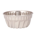 For Bakeware for Gold 0.6mm Thick Carbon Steel Non-Stick PFOA Free Eco-Friendly Vortex-Shaped 7-Inch Cake Mould