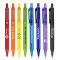 Hot Selling Colorful Gel Pens Smooth Writing Plastic Custom Logo Wholesale Distinctive Gel Ink Pens Black/Blue Ink 1.0mm Tip
