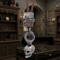 New Creative Design Jewelry Retro Skull Pendant Necklace Fashion Simple Leather Rope Necklace for Men