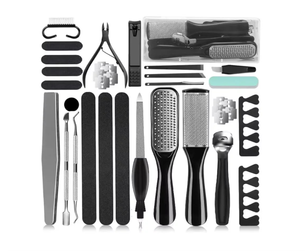 Factory Direct Sale Professional Nail Clippers Sharpening Manicure Pedicure Set