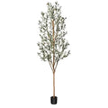 Wholesale Plastic Fabric Artificial Olive Tree Faked Faux Olive Tree Plant for Home Office Shopping Mall Store Decoration