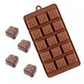 15 Holes 3D Silicone Mold Christmas Gift Box Present Kitchen Cube Mould Chocolate Candy Pudding Mold Baking Ice Accessories
