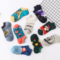 Whale Men's Women's AB Socks Jacquard Novelty Funky Colorful Athletic Socks Custom Design Daily Ankle Socks Casual Knitted