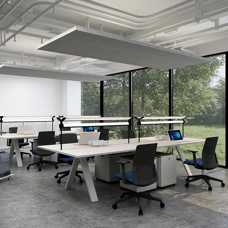 High Quality Open Working Area Office Workstations 2 / 4 / 6 Seat Computer Desk Office Table